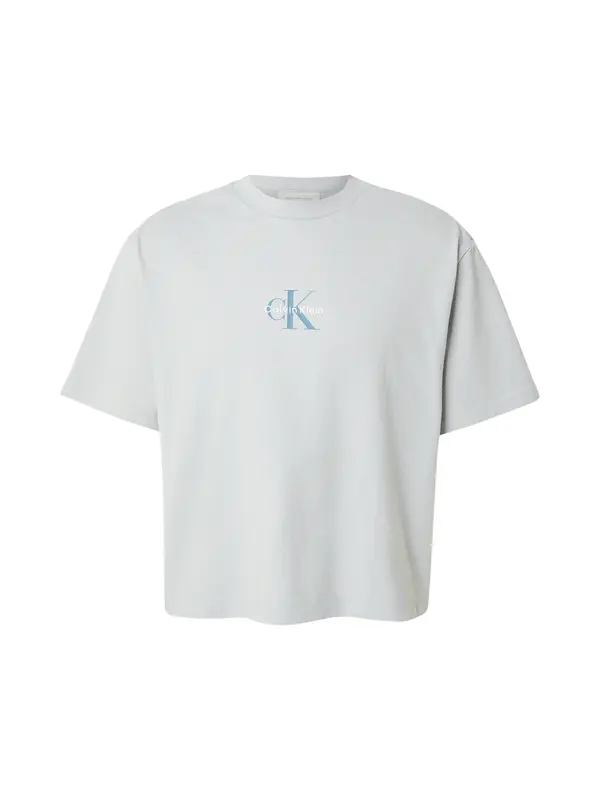 Calvin Klein Jeans Calvin Klein Jeans Majica '90S'  modra / siva / bela