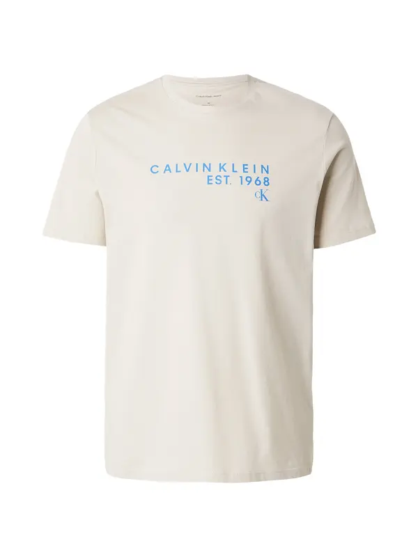 Calvin Klein Jeans Calvin Klein Jeans Majica  azur / off-bela