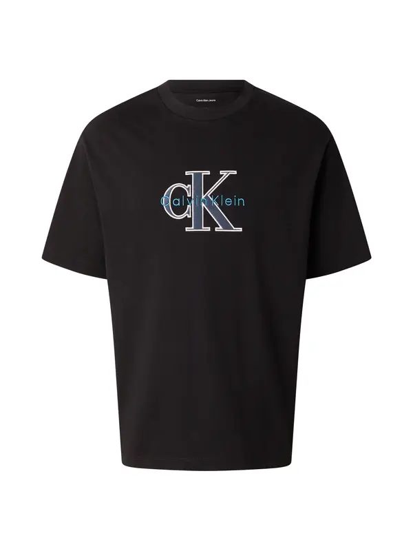 Calvin Klein Jeans Calvin Klein Jeans Majica  azur / opal / temno rjava / bela