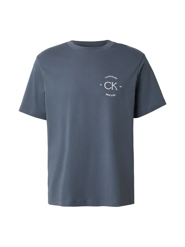 Calvin Klein Jeans Calvin Klein Jeans Majica  bazaltno siva / bela