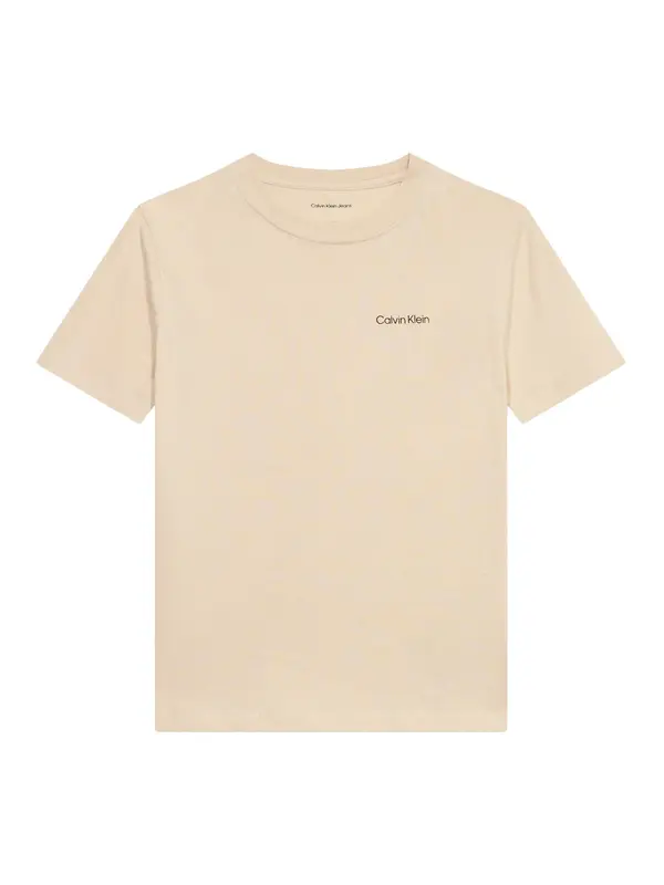 Calvin Klein Jeans Calvin Klein Jeans Majica  bež / črna