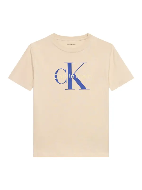 Calvin Klein Jeans Calvin Klein Jeans Majica  bež / modra