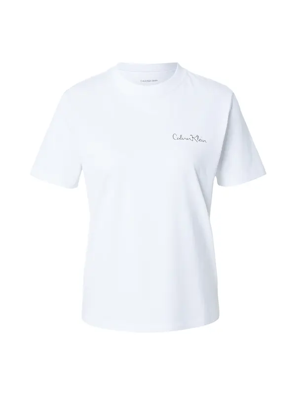 Calvin Klein Jeans Calvin Klein Jeans Majica 'Classic'  črna / bela