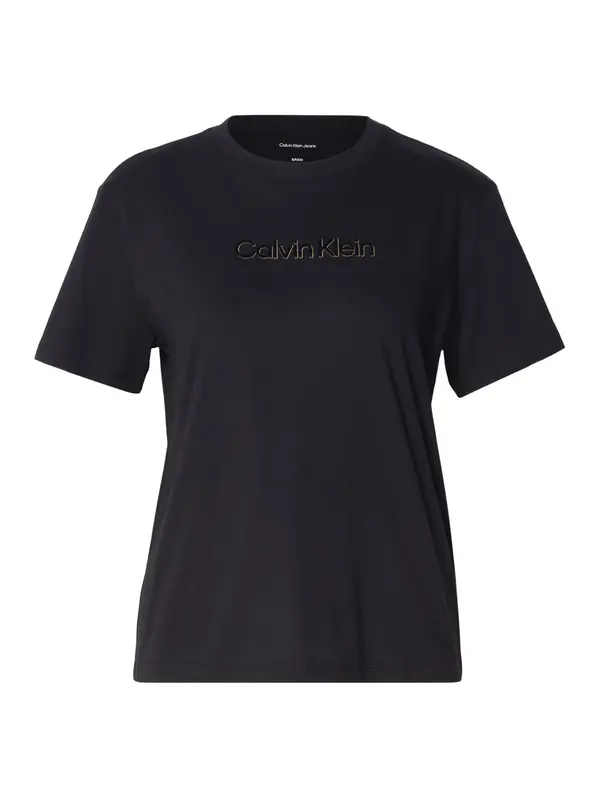 Calvin Klein Jeans Calvin Klein Jeans Majica 'CLASSIC'  črna / bela