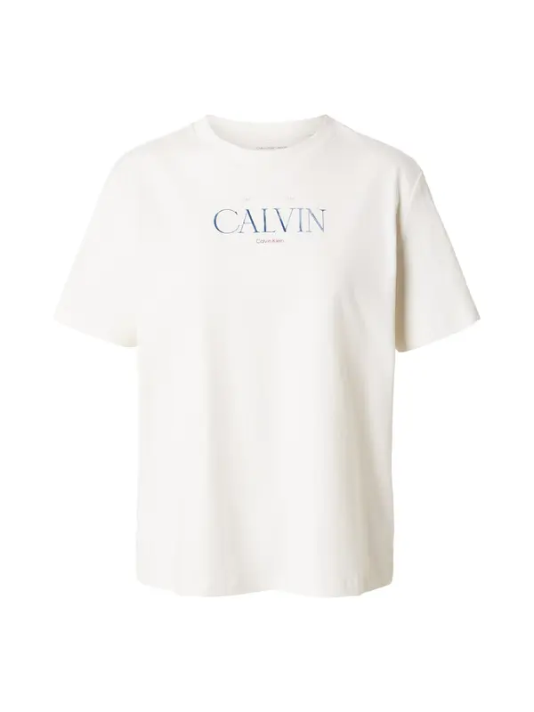 Calvin Klein Jeans Calvin Klein Jeans Majica 'CLASSIC'  modra / bela