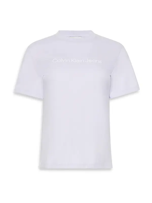 Calvin Klein Jeans Calvin Klein Jeans Majica 'CLASSIC'  pastelno lila / bela