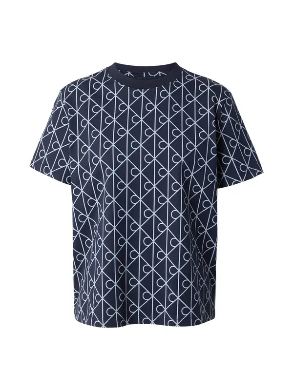 Calvin Klein Jeans Calvin Klein Jeans Majica 'CLASSIC SEASONAL'  mornarska / pastelno modra