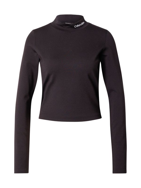 Calvin Klein Jeans Calvin Klein Jeans Majica  črna / bela