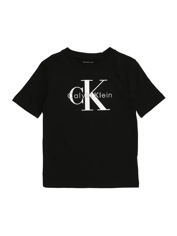 Calvin Klein Jeans Calvin Klein Jeans Majica  črna / bela