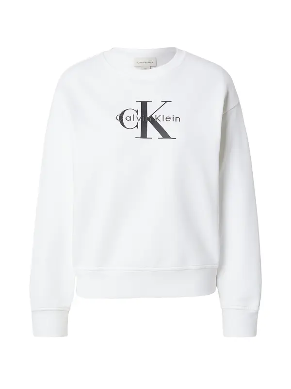 Calvin Klein Jeans Calvin Klein Jeans Majica  črna / bela