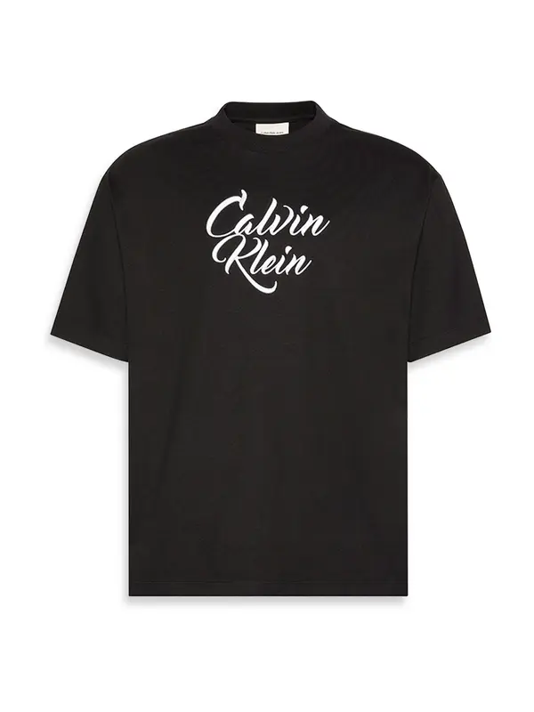 Calvin Klein Jeans Calvin Klein Jeans Majica  črna / bela