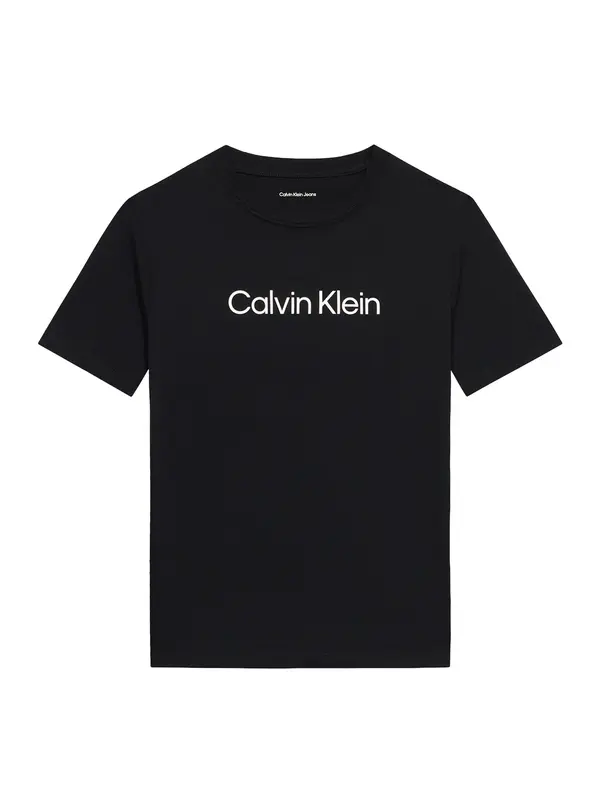 Calvin Klein Jeans Calvin Klein Jeans Majica  črna / bela
