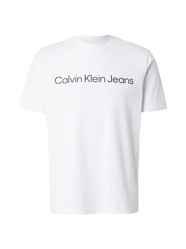 Calvin Klein Jeans Calvin Klein Jeans Majica  črna / bela