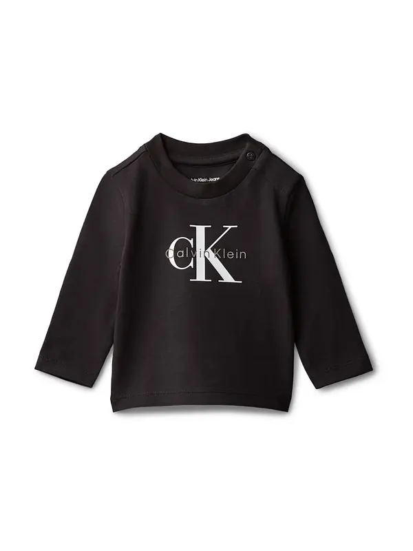 Calvin Klein Jeans Calvin Klein Jeans Majica  črna / bela
