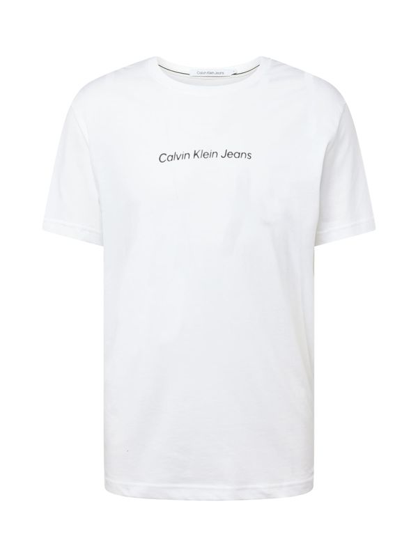 Calvin Klein Jeans Calvin Klein Jeans Majica  črna / off-bela