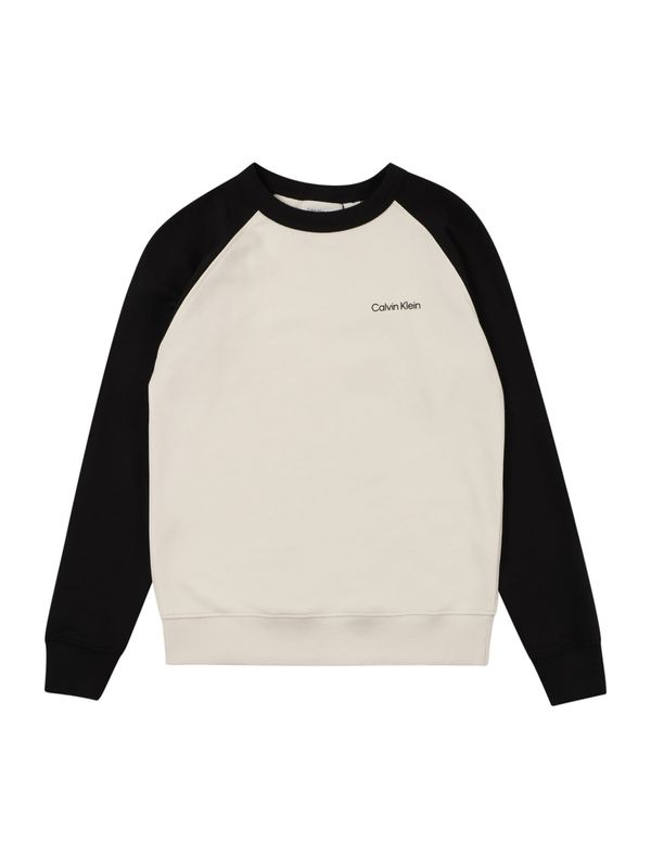 Calvin Klein Jeans Calvin Klein Jeans Majica  črna / off-bela