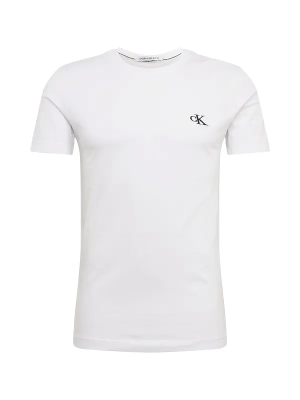 Calvin Klein Jeans Calvin Klein Jeans Majica 'Essential'  črna / bela