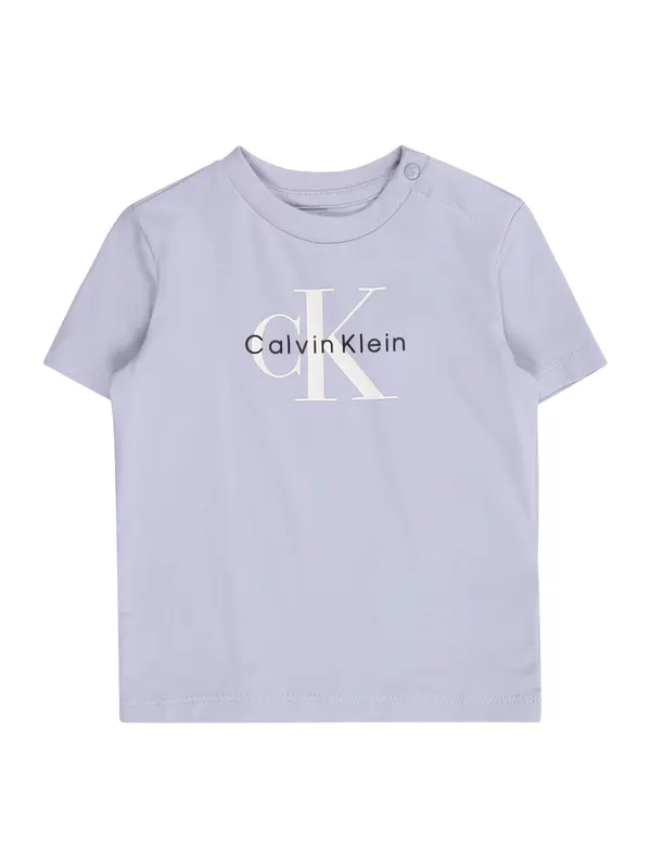 Calvin Klein Jeans Calvin Klein Jeans Majica  golobje modra / črna / bela