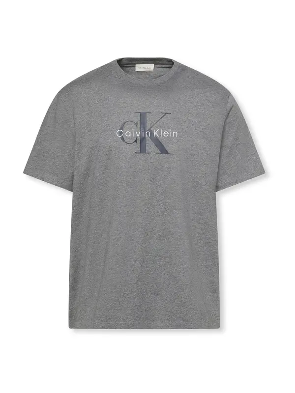 Calvin Klein Jeans Calvin Klein Jeans Majica 'Hero'  pegasto siva / črna / bela