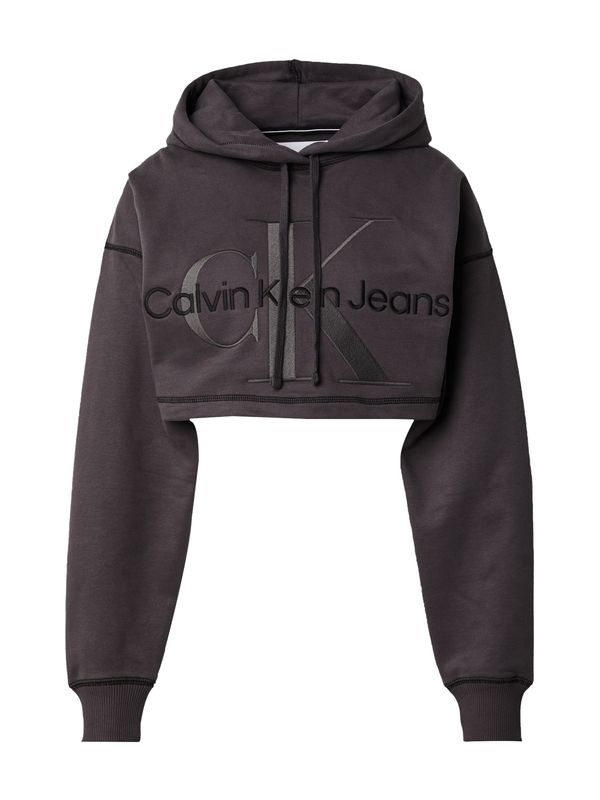 Calvin Klein Jeans Calvin Klein Jeans Majica 'HERO'  siva / temno siva / črna