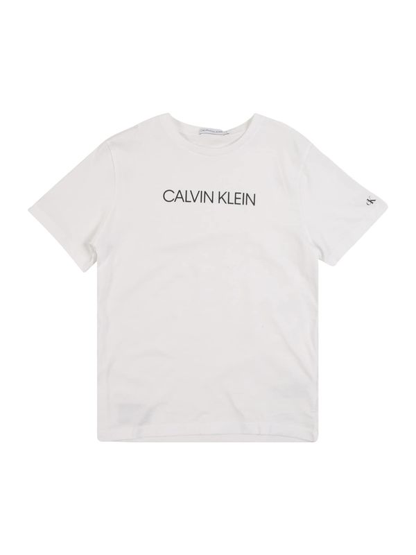 Calvin Klein Jeans Calvin Klein Jeans Majica 'INSTITUTIONAL'  črna / bela