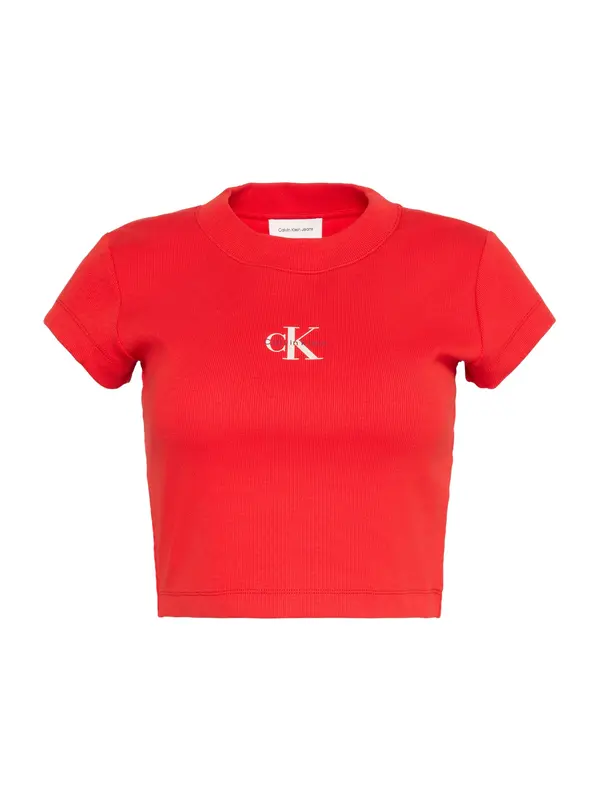Calvin Klein Jeans Calvin Klein Jeans Majica  jajčevec / rdeča / bela