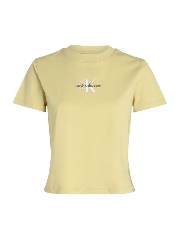 Calvin Klein Jeans Calvin Klein Jeans Majica  kaki / črna / bela