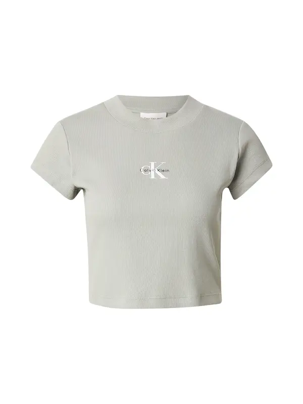 Calvin Klein Jeans Calvin Klein Jeans Majica  kit / črna / bela