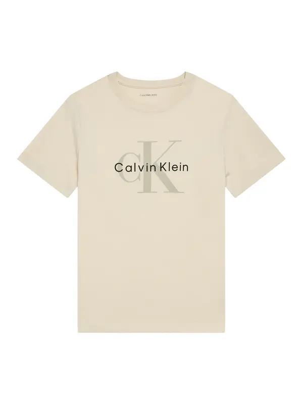 Calvin Klein Jeans Calvin Klein Jeans Majica  kit / temno siva / črna