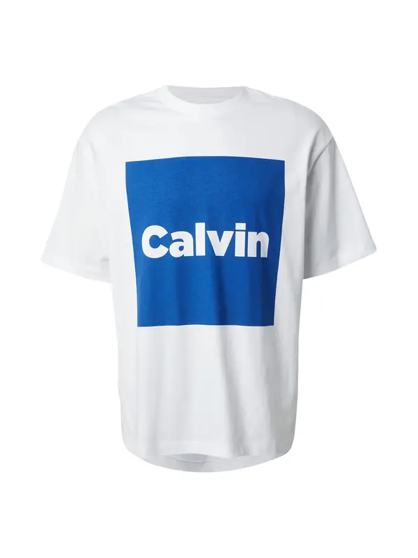 Calvin Klein Jeans Calvin Klein Jeans Majica  kraljevo modra / bela