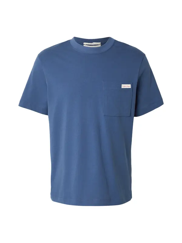 Calvin Klein Jeans Calvin Klein Jeans Majica 'Logo Patch Pocket'  safir