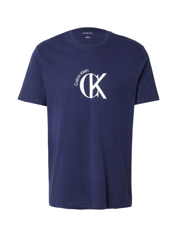 Calvin Klein Jeans Calvin Klein Jeans Majica  marine / bela
