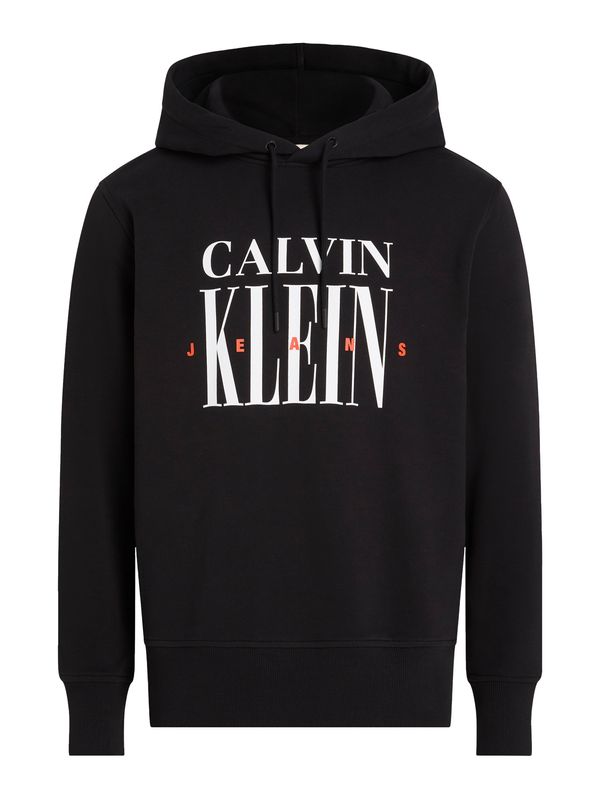 Calvin Klein Jeans Calvin Klein Jeans Majica  melona / črna / bela