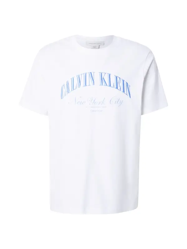 Calvin Klein Jeans Calvin Klein Jeans Majica  modra / bela