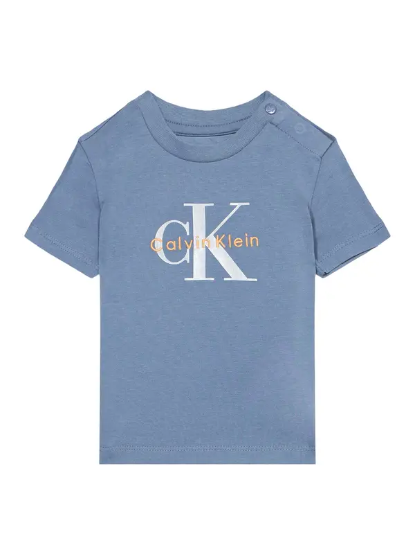 Calvin Klein Jeans Calvin Klein Jeans Majica  modra / oranžna / bela