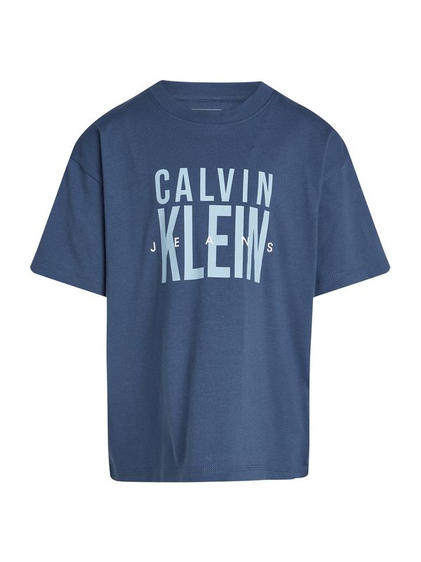 Calvin Klein Jeans Calvin Klein Jeans Majica  modra / svetlo modra / bela