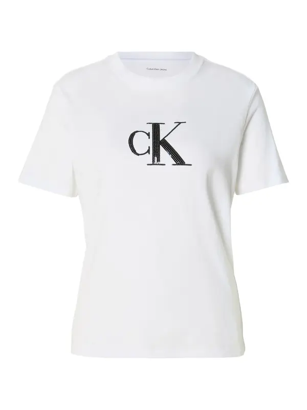 Calvin Klein Jeans Calvin Klein Jeans Majica  mornarska / bela