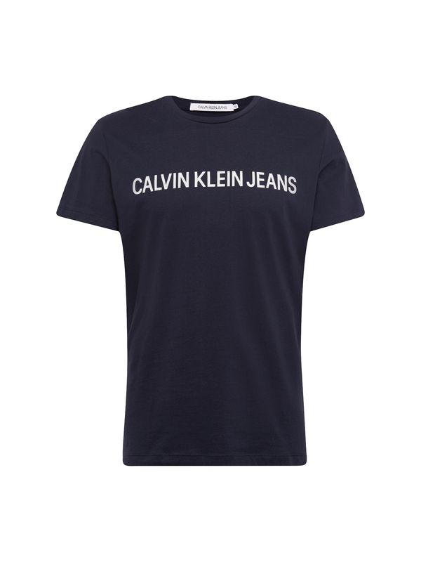 Calvin Klein Jeans Calvin Klein Jeans Majica  mornarska / bela