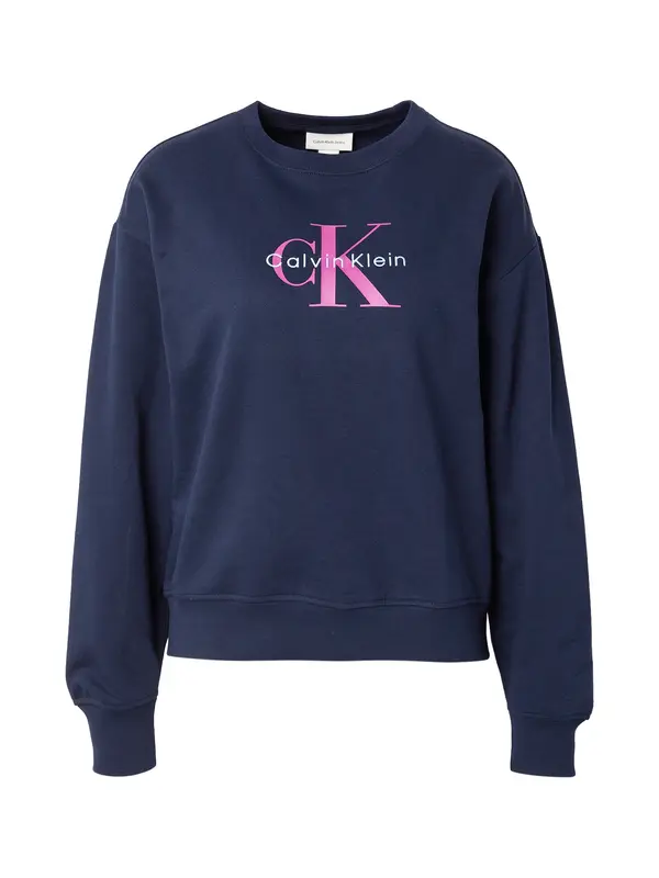 Calvin Klein Jeans Calvin Klein Jeans Majica  mornarska / fuksija / bela