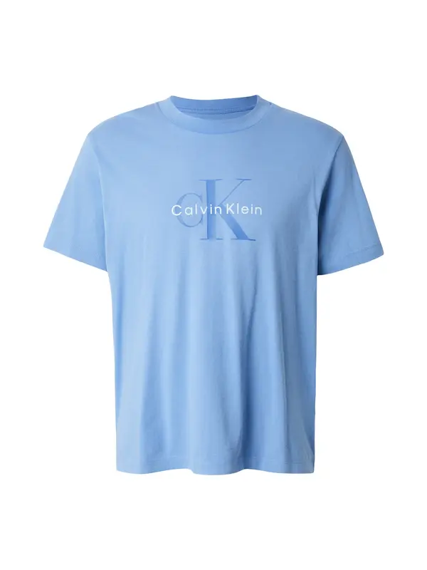 Calvin Klein Jeans Calvin Klein Jeans Majica  nebeško modra / svetlo modra / bela