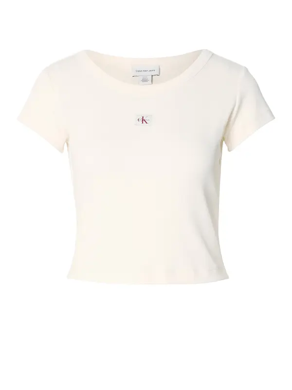 Calvin Klein Jeans Calvin Klein Jeans Majica  off-bela