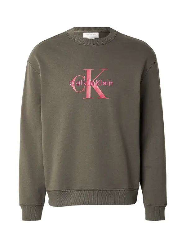 Calvin Klein Jeans Calvin Klein Jeans Majica  oliva / rdeča