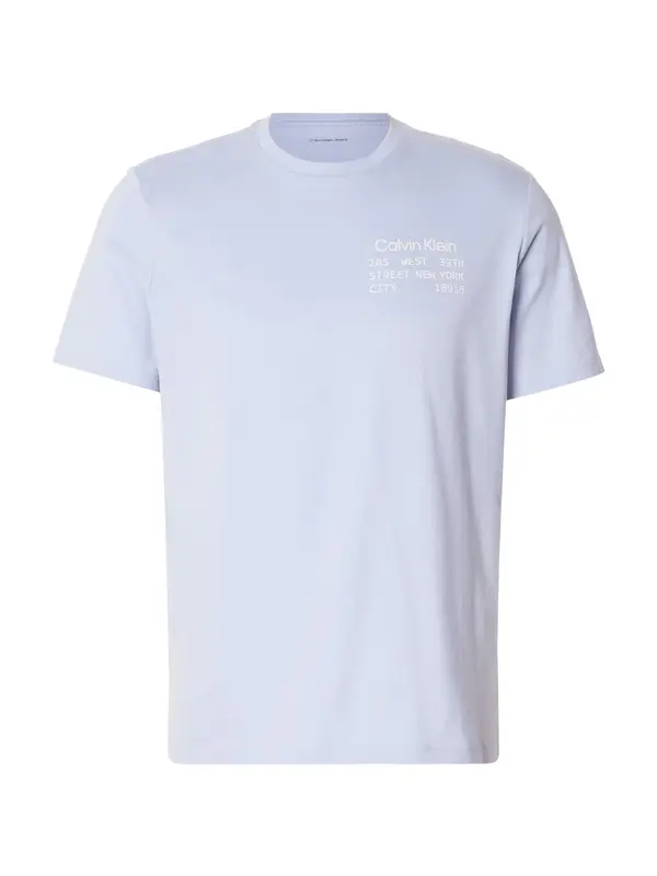 Calvin Klein Jeans Calvin Klein Jeans Majica  pastelno lila / bela