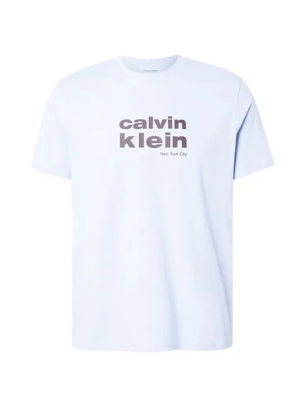 Calvin Klein Jeans Calvin Klein Jeans Majica  pastelno lila / črna