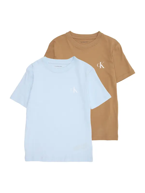 Calvin Klein Jeans Calvin Klein Jeans Majica  pastelno modra / brokat