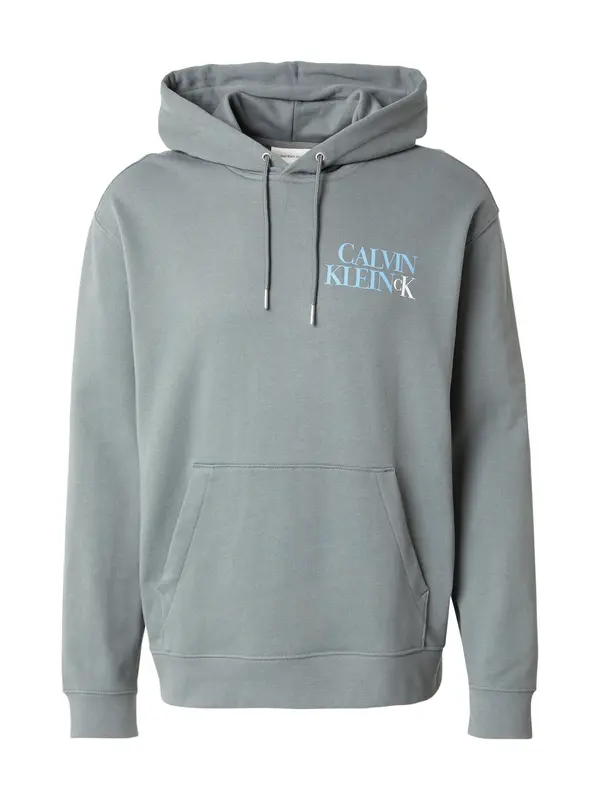Calvin Klein Jeans Calvin Klein Jeans Majica  pastelno modra / siva / bela