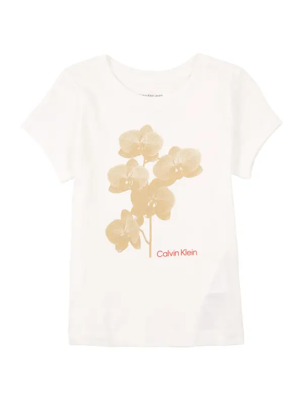 Calvin Klein Jeans Calvin Klein Jeans Majica  pesek / brusnica / bela