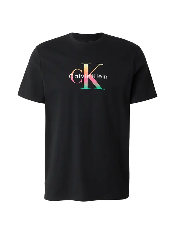 Calvin Klein Jeans Calvin Klein Jeans Majica 'Pride'  zelena / roza / črna / bela