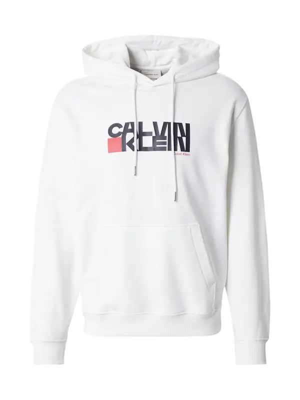 Calvin Klein Jeans Calvin Klein Jeans Majica  rdeča / črna / bela
