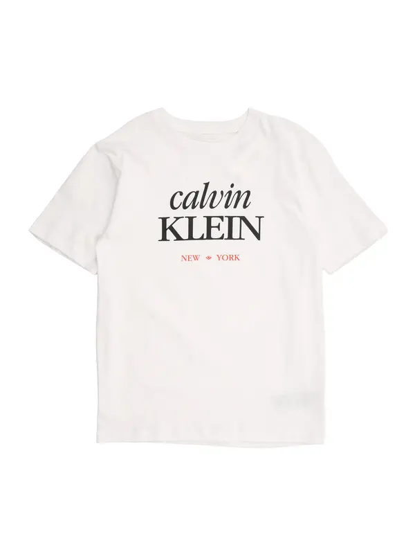 Calvin Klein Jeans Calvin Klein Jeans Majica  rdeča / črna / bela